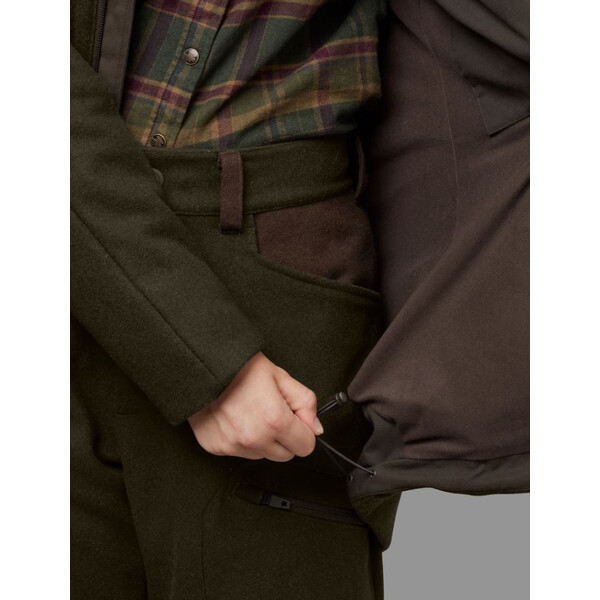 Härkila Chaqueta de invierno Metso para mujer, verde sauce, talla 44