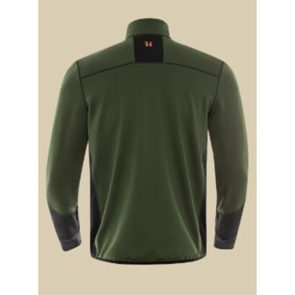 Härkila Giacca in pile Scandinavian, Duffel verde/nero, taglia M