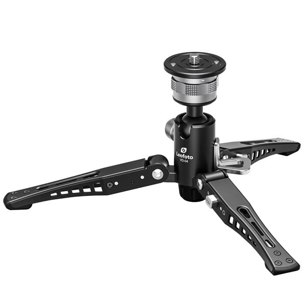 Leofoto Carbon monopod MF-324CL + VD-04 pan-and-tilt foot