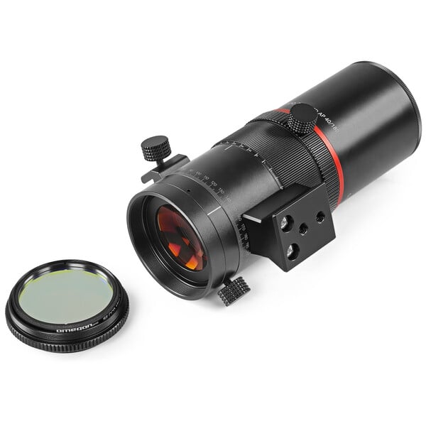 Omegon Refractor apocromático Apochromatischer Refraktor Pro APO DoubleED AP 40/180 Quadruplet OTA