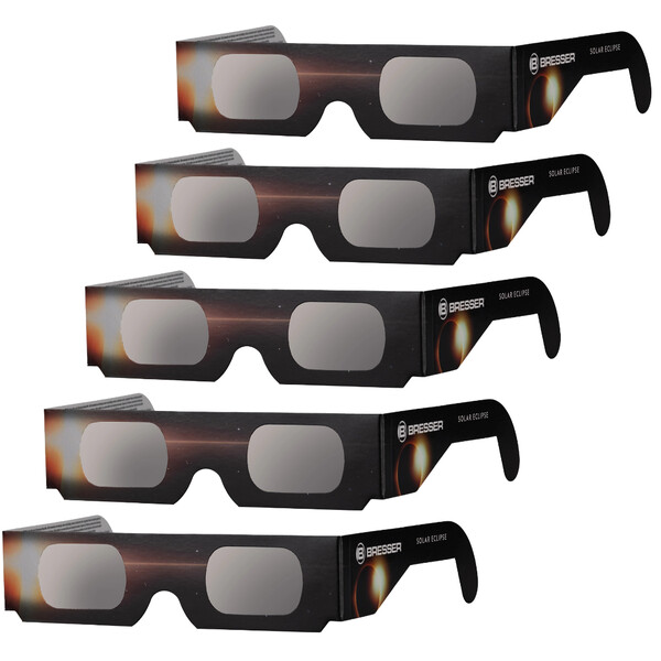 Bresser Solar eclipse glasses, 5 pieces