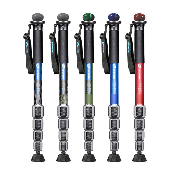 Leofoto Carbon monopod MPQ-325C+CHG-01+SC-70 blue