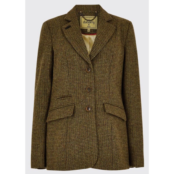 Dubarry of Ireland Darkhedge tweed jacket Heath size 36