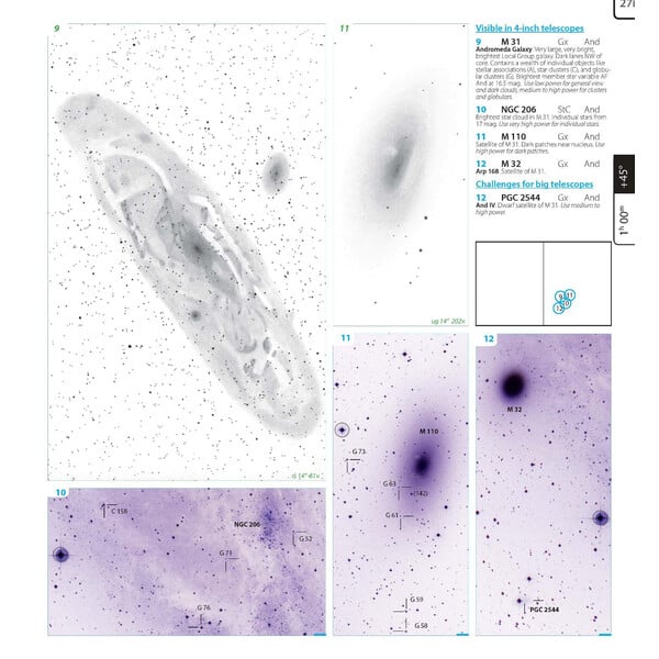 Cambridge University Press Atlas interstellarum Deep Sky Guide Desk Edition