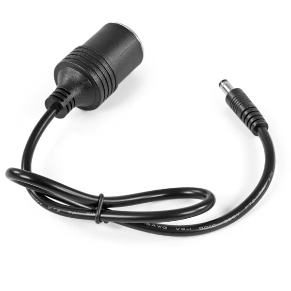 Omegon Cable 5.5–2.1 mm – cigarette lighter socket