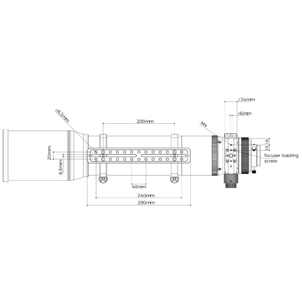 Askar Rifrattore Apocromatico AP 120/840 Triplet OTA
