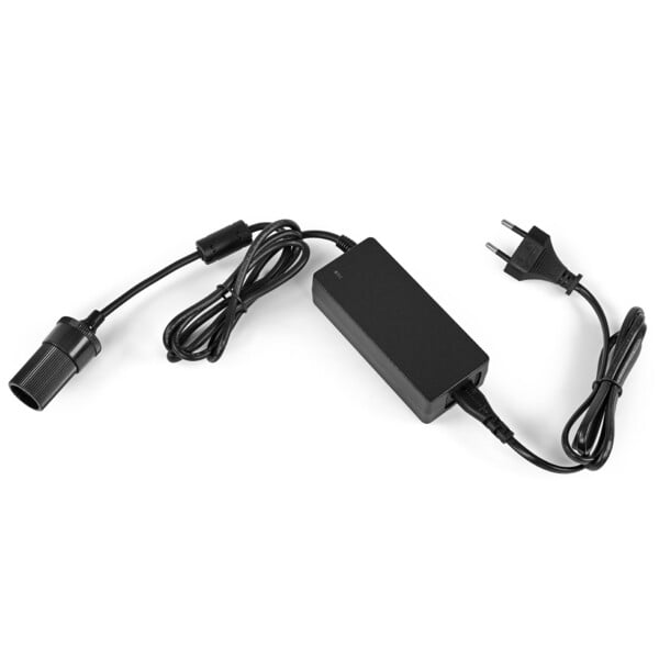 Omegon Trasformatore Alimentatore universale europeo 12 V/6 A con presa per accendisigari