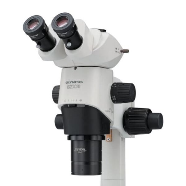 Evident Olympus Stereo zoom microscope SZX16, trino, 16.4:1, 7-115x, 60 mm, SZX2-ILLTQ LED