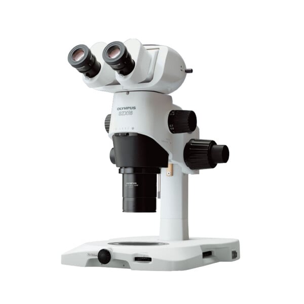 Evident Olympus Microscopio stereo zoom SZX16, trino ergo (SZX2-LTTR), 16,4:1, 8,75-143,75x, 60 mm, SZX2-ILLTQ LED