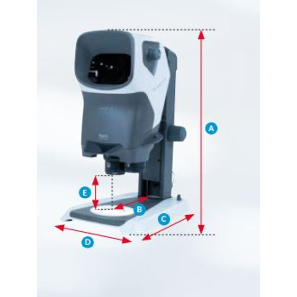 Vision Engineering Stereo microscoop MANTIS IOTA mit "Stabila Tischstativ" (ohne Objektive) SMI211