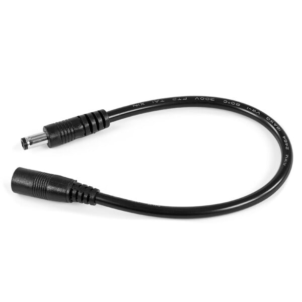 Omegon Cable Adapter 5,5-2,1 (hembra, pin) - 5,5-2,5 (macho)