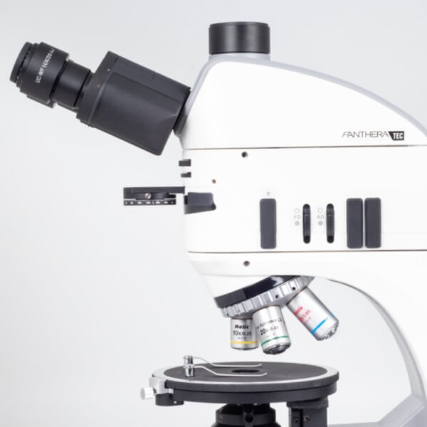 Motic microscoop Panthera TEC POL Epi, trino, infinity, plan, achro, 50x-400x, 10x/20 mm, halogeen/LED