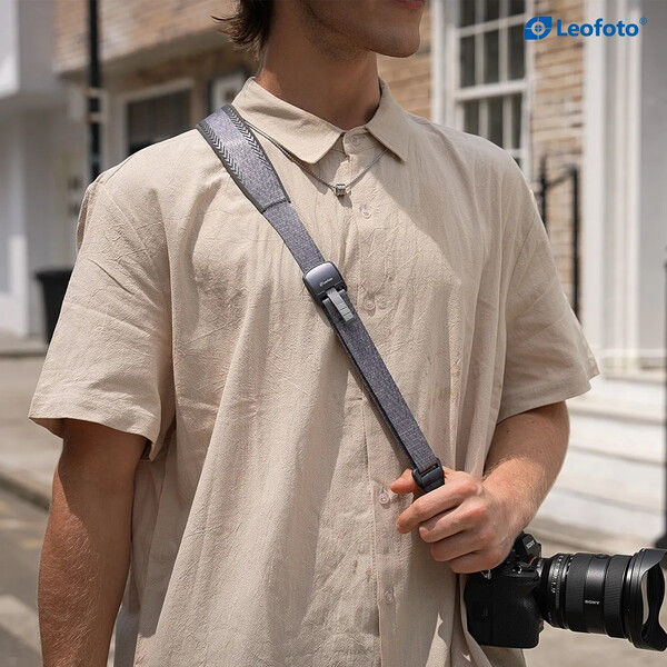 Leofoto L-CS-208 Binoculars/Camera Strap, grey
