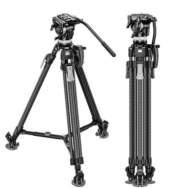 Leofoto Carbon tripod LVF-143C+FH-5L