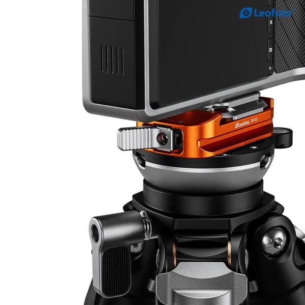Leofoto Fast coupling QF-02+QP-38 Orange