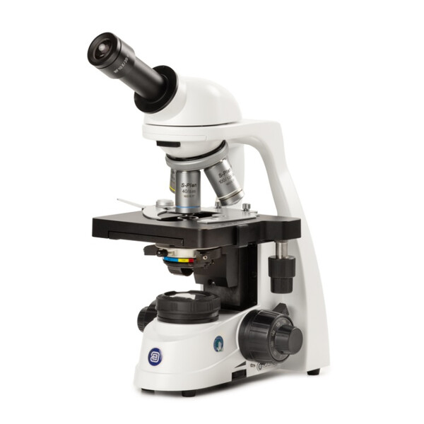 Euromex BlueScope BL.1651 microscope, mono, INFINITY, semi-plan 40-600x, 10x/22, DL, LED