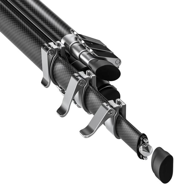 Leofoto Carbon tripod AZ-204C+LH-25R Azure Half Silver
