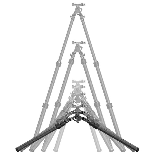 Leofoto BIP-B1 Monopod, Crossed Pattern