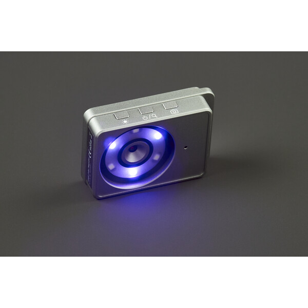 FPS Lente d`ingrandimento elettronica Magic Loupe Cube – compatta, zoom da 7x a 19x, luce UV e display da 2,4"