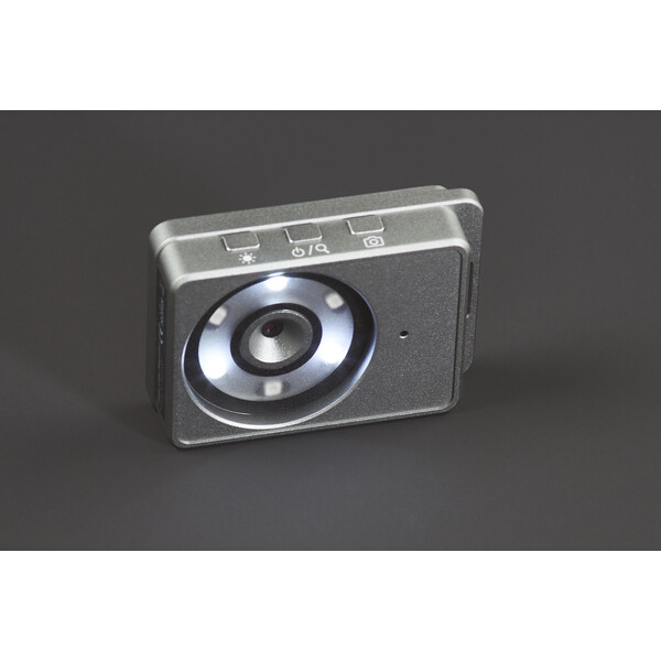 FPS Lente d`ingrandimento elettronica Magic Loupe Cube – compatta, zoom da 7x a 19x, luce UV e display da 2,4"