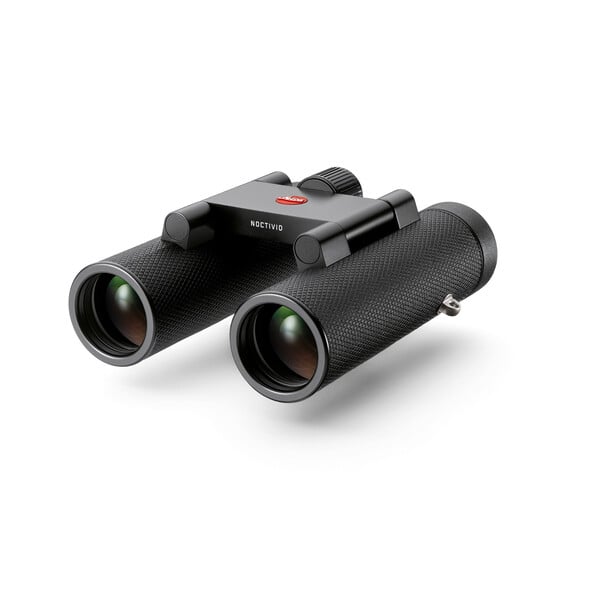 Leica Binoculars Noctivid 8x25 black leather-trimmed