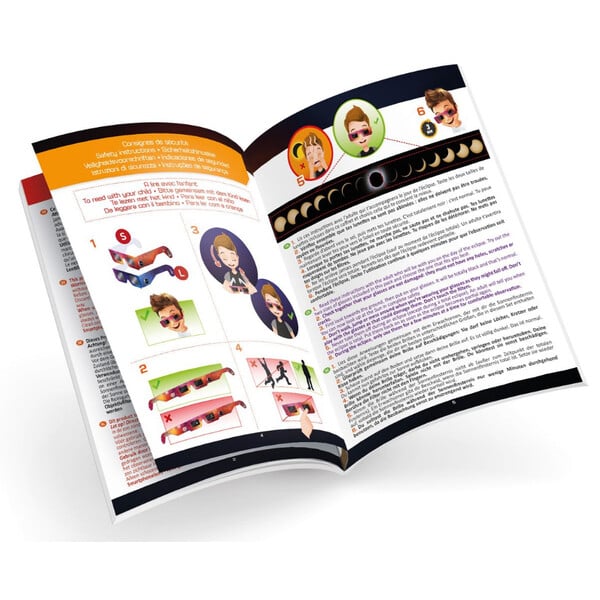 Buki Solar eclipse glasses Family Pack