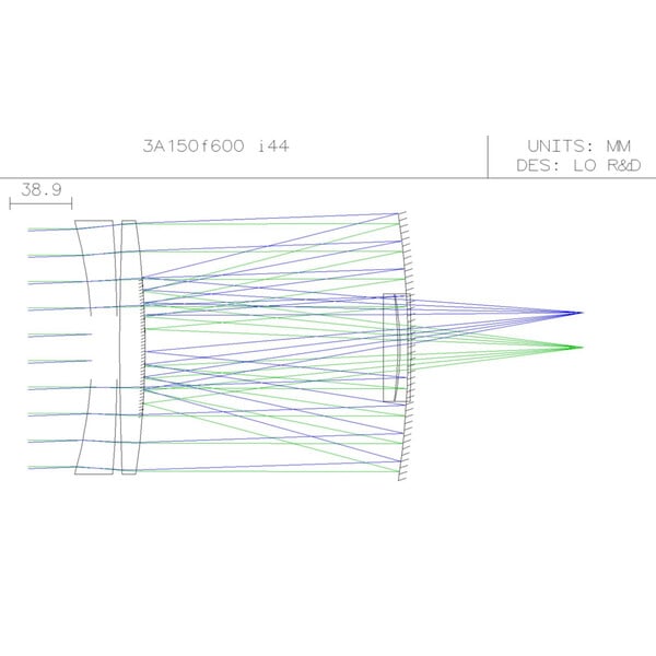 LOic Telescopio Astrograph 150/600 i44