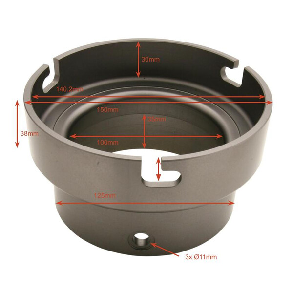 Geoptik Column adaptors for GM8/G11 30A515