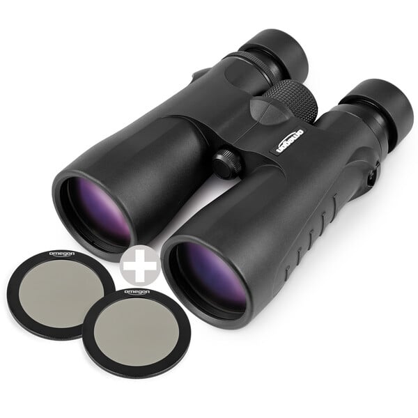 Omegon Verrekijker Blackstar 2.0 10x50 + 2 zonnefilters