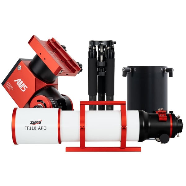 ZWO Rifrattore Apocromatico AP 110/766 FF110 AM5N+PE200+TC40