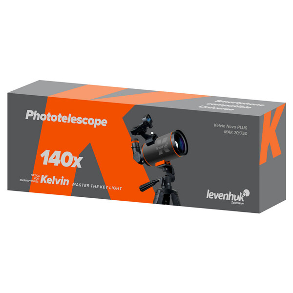 Levenhuk Telescopio Maksutov MC 70/750 Kelvin Nova PLUS