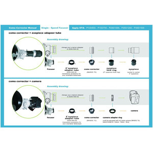 Skywatcher store coma corrector