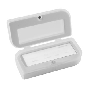 Optika Objectmicrometer M-005, micrometrisch voorwerpglaasje, 1mm, deling 0,01mm, 26x76mm