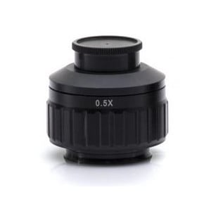 Optika M-620.1, CCD camera adapter 1/2", 0.5x,  focusable (upright, invers micr.)