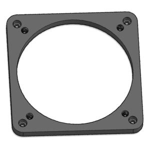 Starlight Instruments Basis voor 3,0" Dia Focuser, vlak met nivelleerschroeven