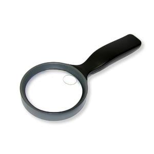 Carson Vergrootglazen Vergrootglas 2,5x (90mm), met handgreep en 5x spot