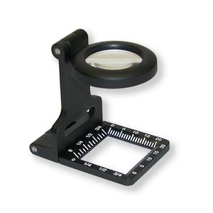 Carson Magnifying glass 6x metal linen tester