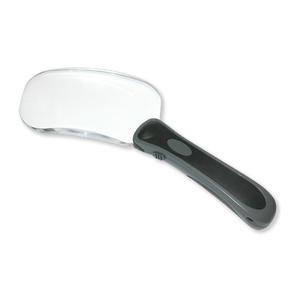 Carson LED MagniShine 2X hands-free magnifying glass, illuminated