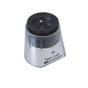 Schweizer Magnifying glass Tech-Line vario-focus 8x mounted magnifier