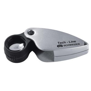 Schweizer Magnifying glass Tech-Line 6X folding magnifier