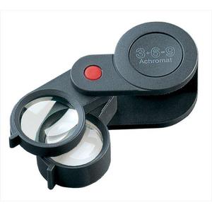 Eschenbach Magnifying glass 3X+6X folding magnifier, achromatic