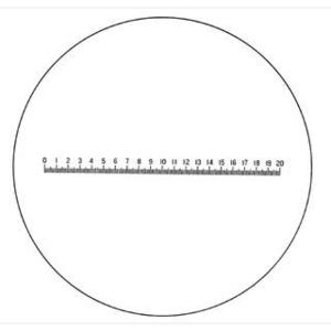 Eschenbach Magnifying glass Precision measuring scale