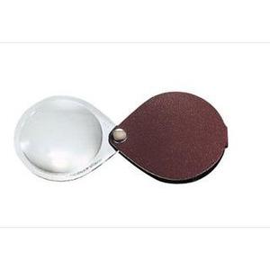 Eschenbach Magnifying glass Classic 60mm folding magnifier, carmine red