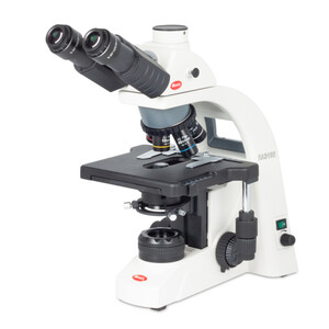 Motic Microscoop BA310E, trino, BF, infinity, EC-plan, achro, 40x - 1000x, Hal. 30W, LED (opt.)