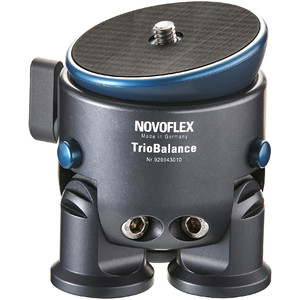 Novoflex TrioBalance 3-leg tripod head with spirit level
