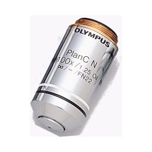 Evident Olympus PLCN 100XO/1.25 Plan Achromatic Objective with oil immersion