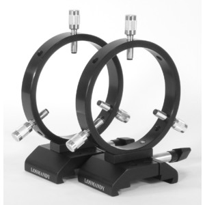 Losmandy Abrazaderas para tubo guía con acople rápido de 108 mm