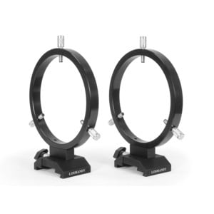 Losmandy Guide scope rings with quick-release connector, 160mm