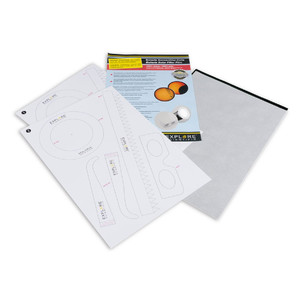 Explore Scientific Solarix solar filter foil with DIN A4 and ND5 cutout sheets