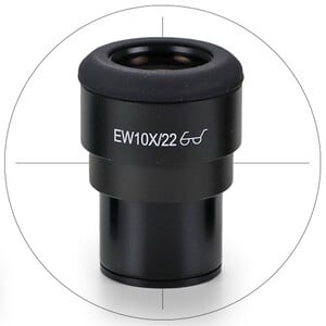 Euromex Measuring eyepiece IS.6210-C, WF10x / 22 mm, crosshair, Ø 30 mm (iScope)